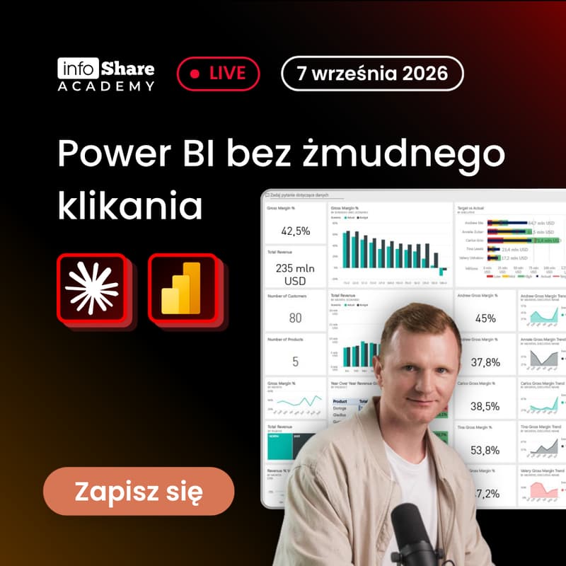 Cover Image for Power BI bez żmudnego klikania. Wykorzystaj Claude, aby błyskawicznie zmienić wizualizację raportu.