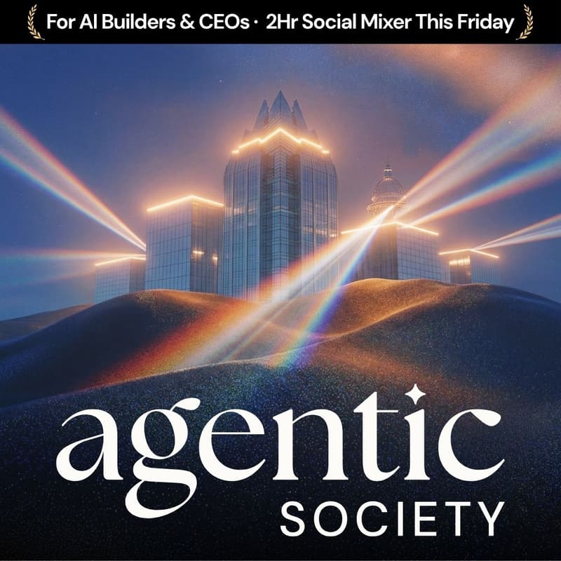 Cover Image for AI Builder Meetup: Open 2-Hour Social Mixer Founding Members Kickoff