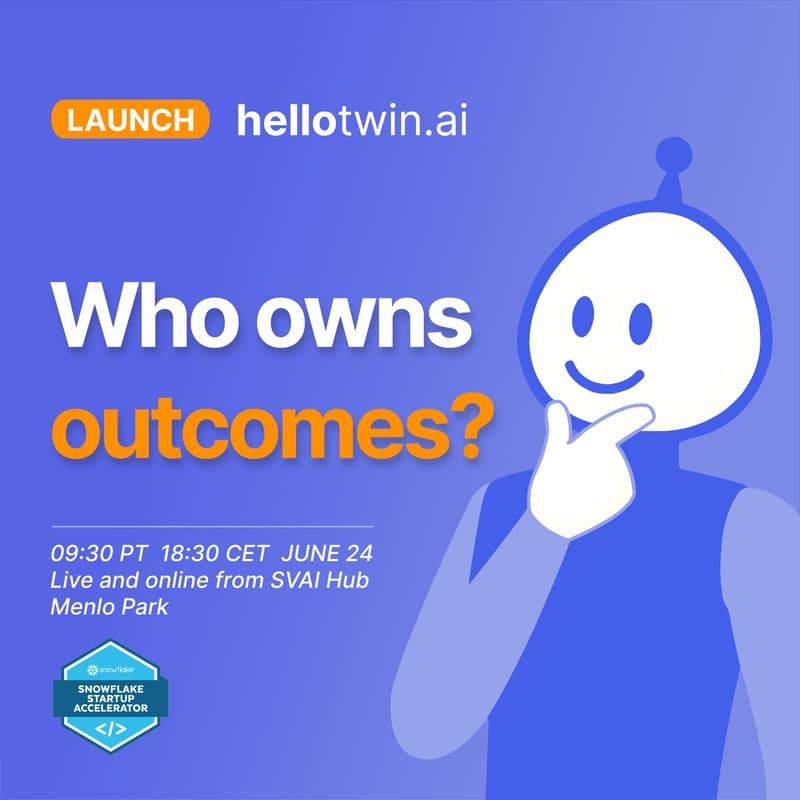 Cover Image for HelloTwin.ai Launch: online and in person