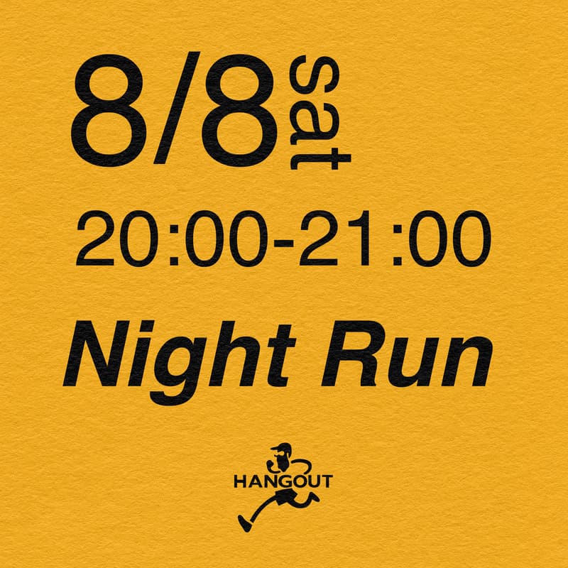 Cover Image for Night Run HANGOUT