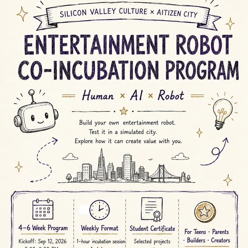 Cover Image for Entertainment Robot Incubation Program