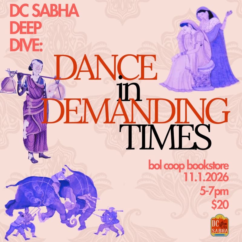 Cover Image for November Sabha Deep Dive: Dance in Demanding Times