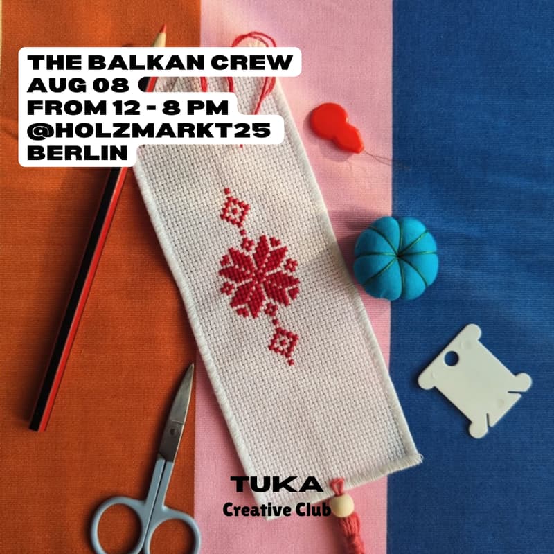 Cover Image for Balkan Embroidery Workshop @Holzmarkt25