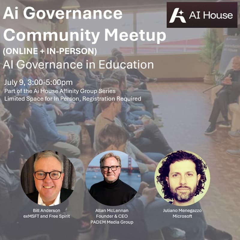 Cover Image for AI Governance in Education (Seattle + Online)