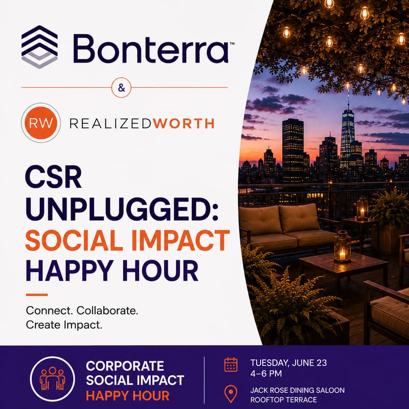 Cover Image for CSR Unplugged: Social Impact Happy Hour