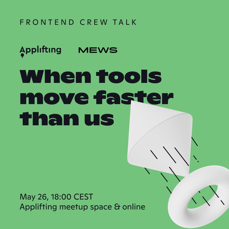 Cover Image for Frontend Crew Talk: When tools move faster than us