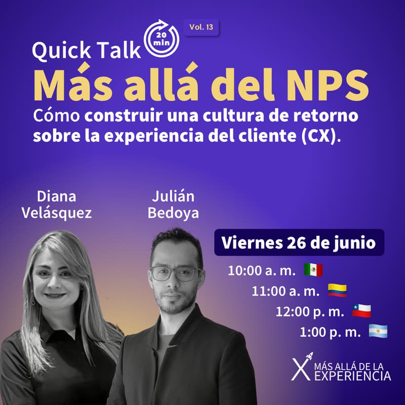 Cover Image for Quick Talk: Más allá del NPS