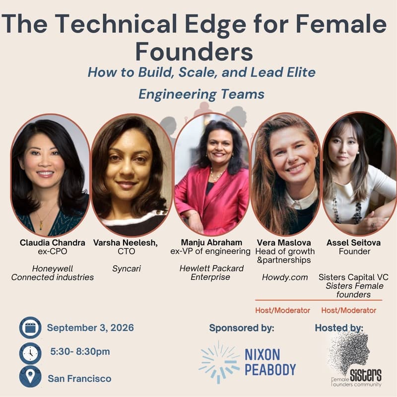 Cover Image for The Technical Edge for Female Founders