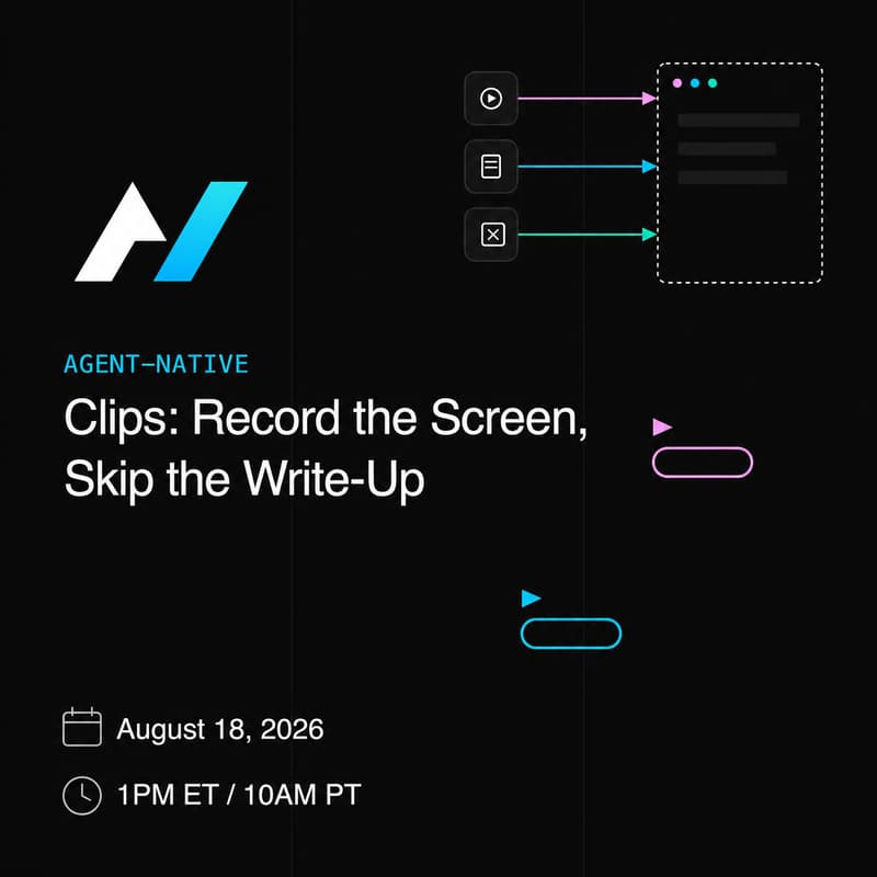 Cover Image for Clips: Record Your Screen, Skip the Write-Up