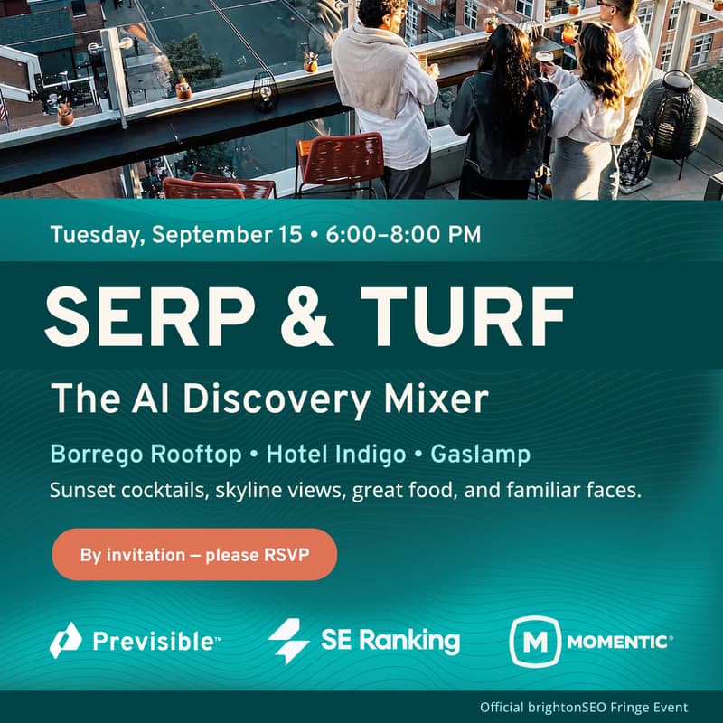 Cover Image for SERP & Turf Mixer | Previsible, SE Ranking & Momentic