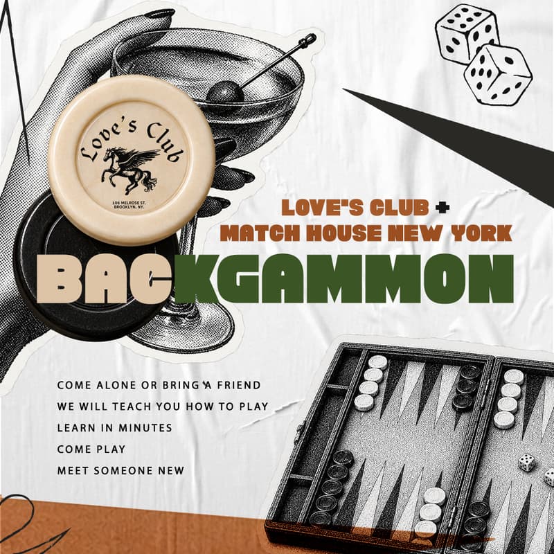 Cover Image for THE BACKGAMMON SOCIAL
