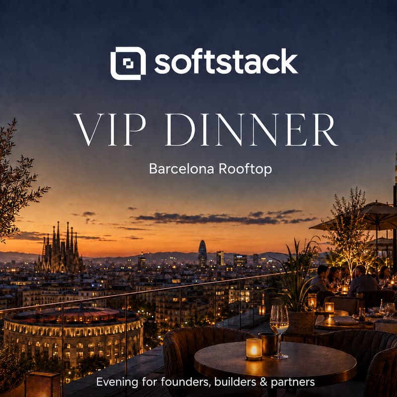 Cover Image for Softstack VIP Dinner