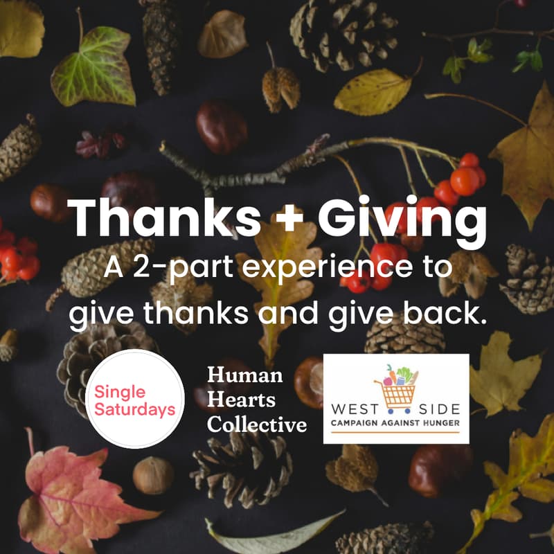 Cover Image for Thanks + Giving (part 1: giving thanks)