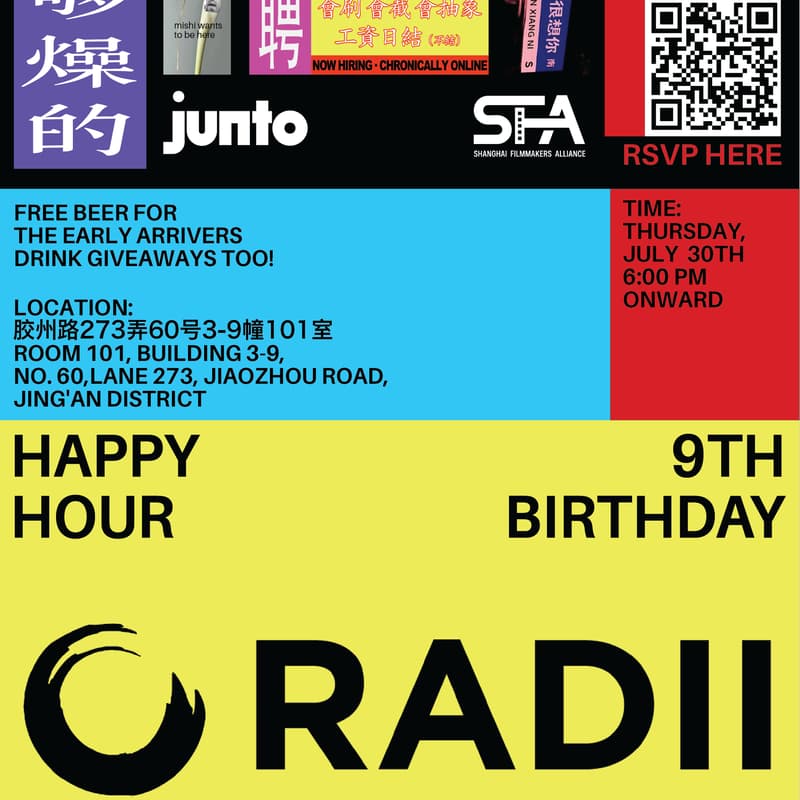 Cover Image for RADII Birthday Happy Hour