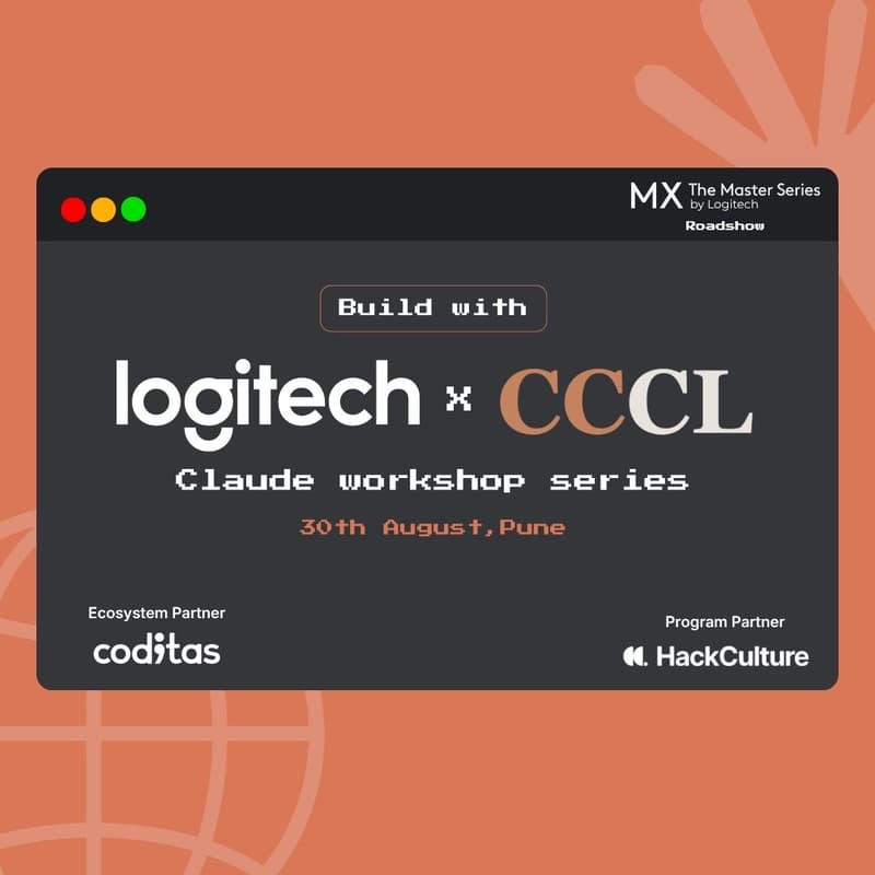 Cover Image for Build with Logitech x CCCL Workshop Series