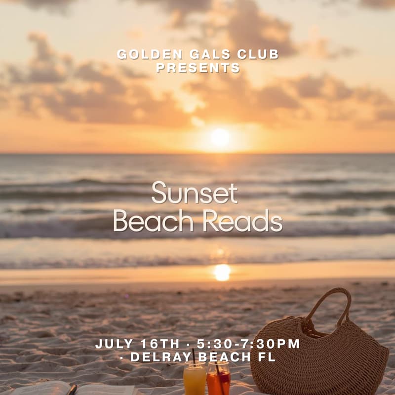Cover Image for Golden Gals July Sunset Beach Reads 📚