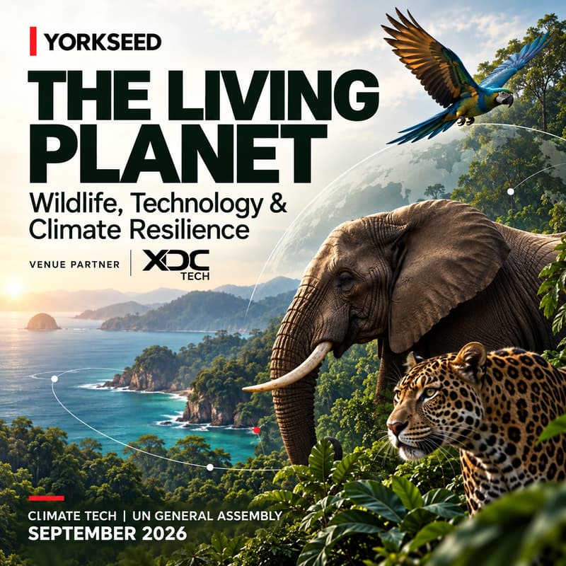 Cover Image for Yorkseed House: The Living Planet: Wildlife, Technology and Climate Resilience