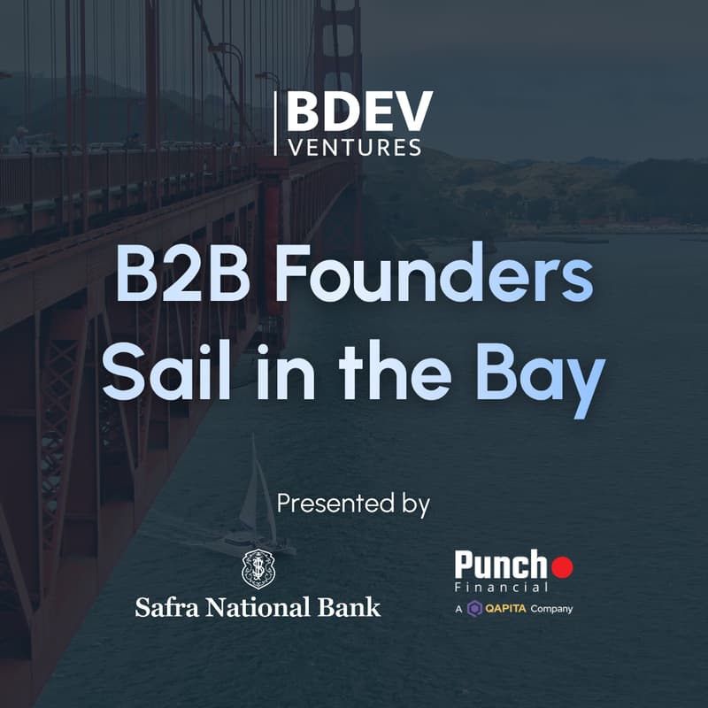 Cover Image for B2B Founders Sail in the Bay ⛵