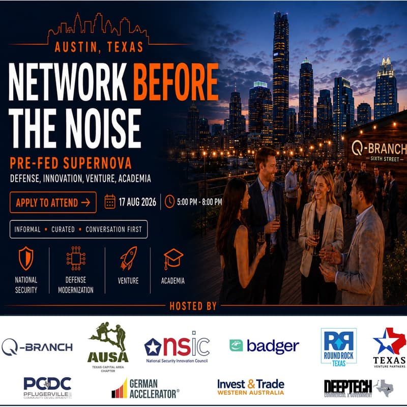 Cover Image for Network Before the Noise: (Pre Fed Supernova) Defense + Innovation Social