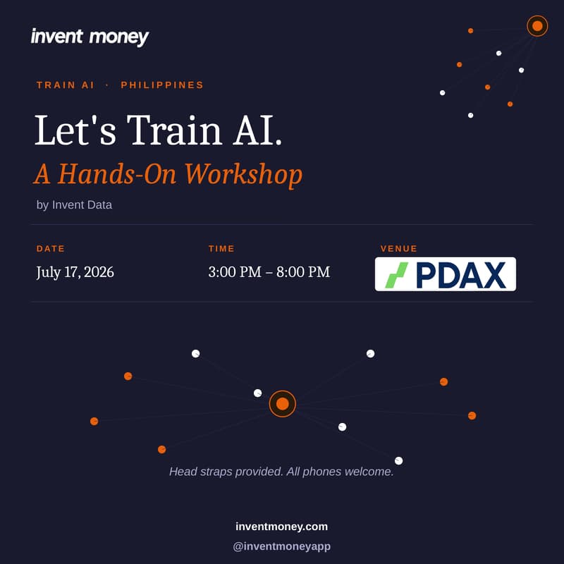 Cover Image for Let's Train AI: A Hands-On Workshop by Invent Data