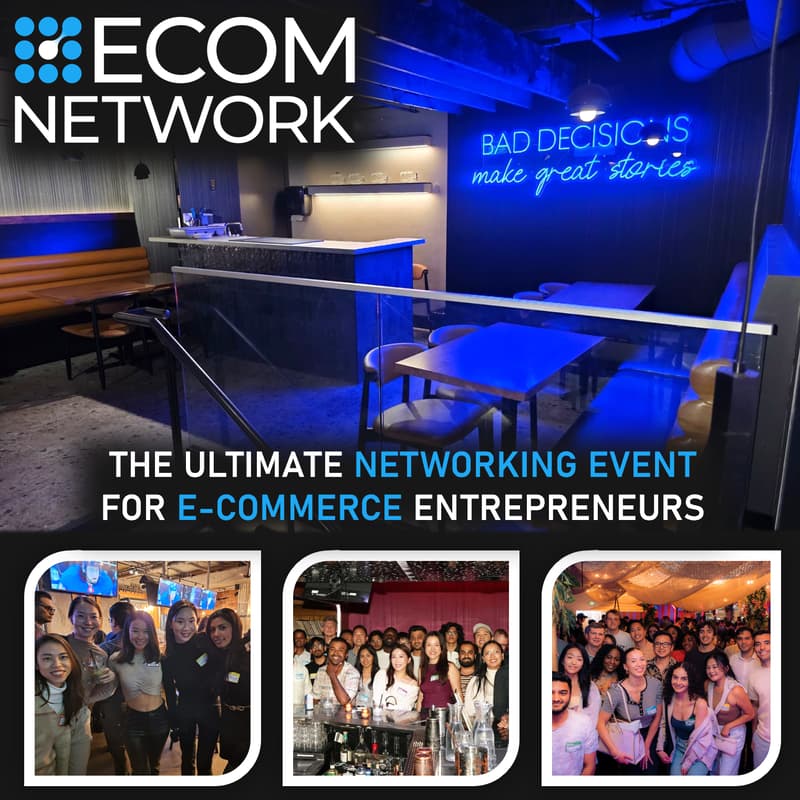 Cover Image for Vancouver Ecommerce Networking Event - Entrepreneurs Social Mixer ✨🎉