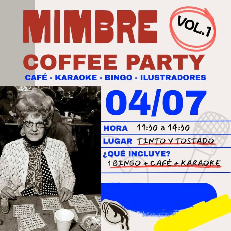 Cover Image for Karaoke Coffee Party by Mimbre