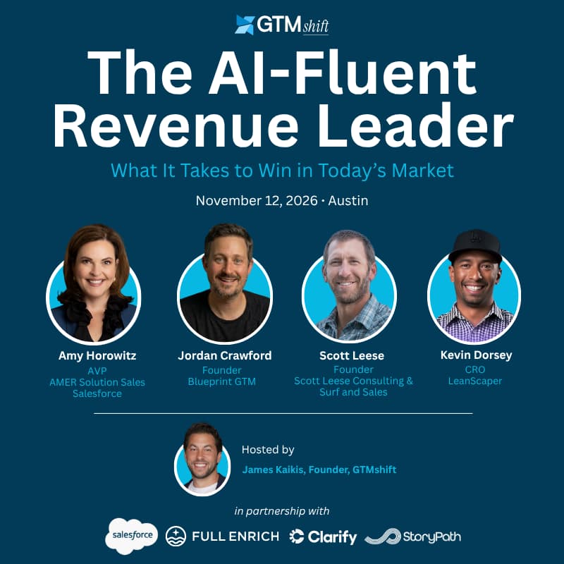 Cover Image for The AI-Fluent Revenue Leader: What It Takes to Win in Today's Market (Austin)