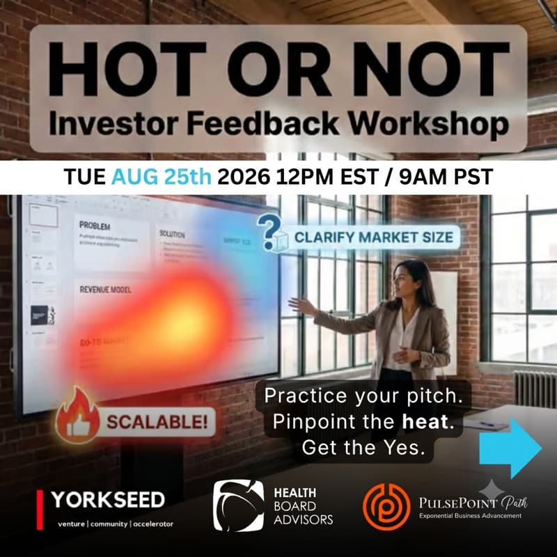 Cover Image for HOT or NOT: Is your startup fundable or just interesting? : Clinical Trials