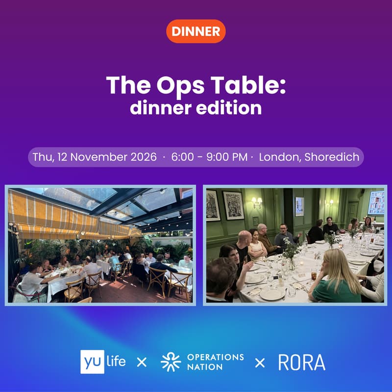 Cover Image for The Ops Table (dinner edition)