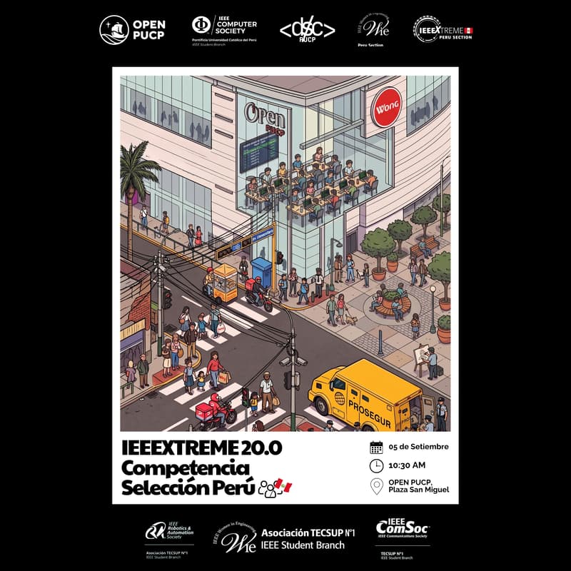 Cover Image for IEEEXTREME 20.0 Competencia de Selección Perú & Farmear CV