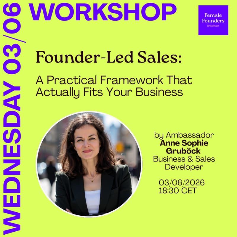 Cover Image for Founder-led Sales: A Practical Framework That Actually Fits Your Business