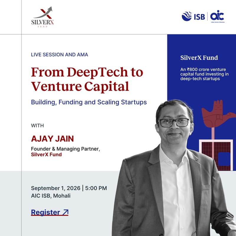 Cover Image for From DeepTech to Venture Capital: Building, Funding & Scaling Startups
