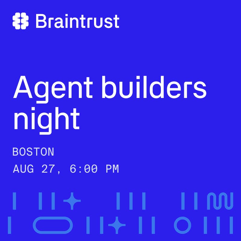 Cover Image for Agent builders night - Boston