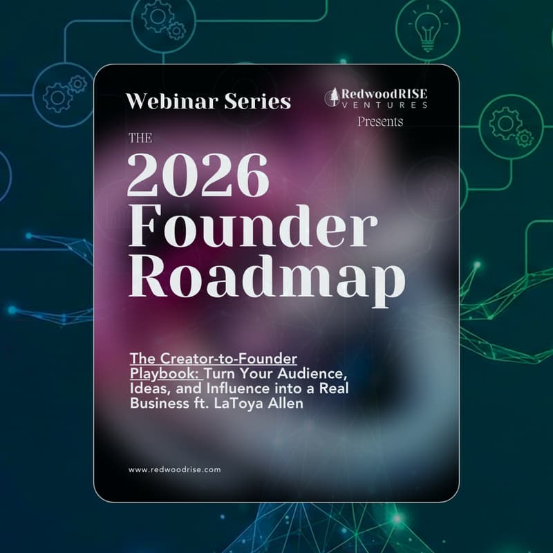 Cover Image for The Creator-to-Founder Playbook: Turn Your Audience, Ideas, and Influence into a Real Business ft. LaToya Allen