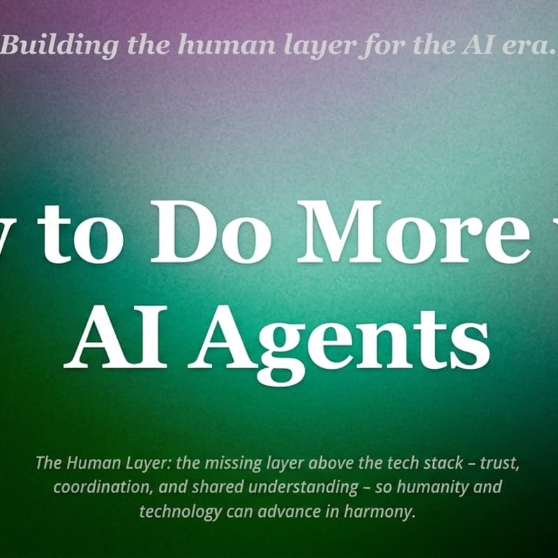 Cover Image for How To Do More with AI Agents (AI Collective)