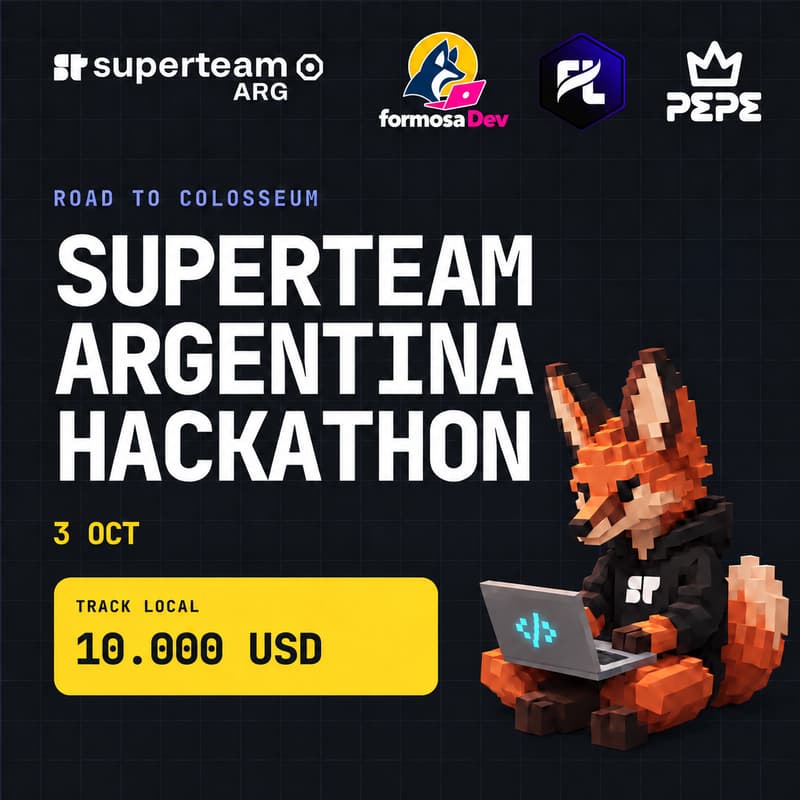 Cover Image for Superteam Argentina Hackathon | Road to Colosseum X Formosa