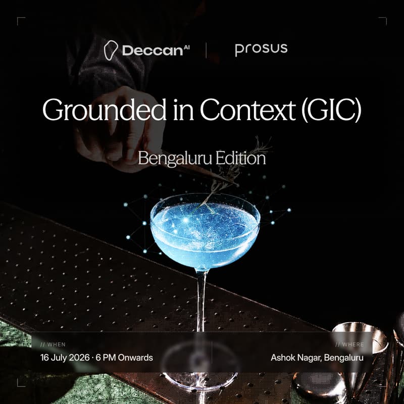 Cover Image for Grounded in Context (GIC) | Bengaluru Edition