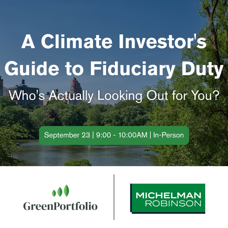 Cover Image for A Climate Investor's Guide to Fiduciary Duty