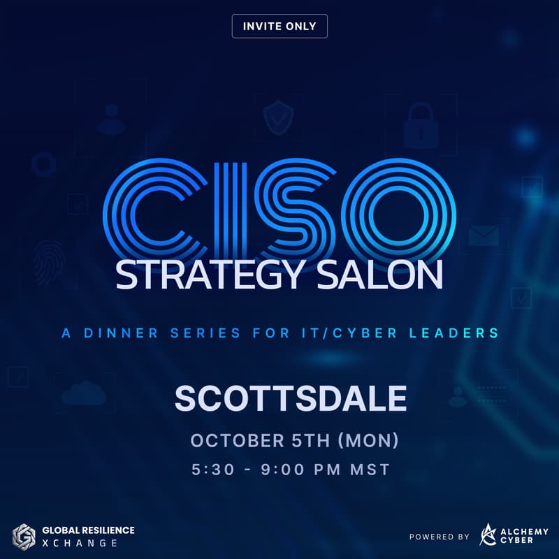 Cover Image for CISO Strategy Salon - Scottsdale