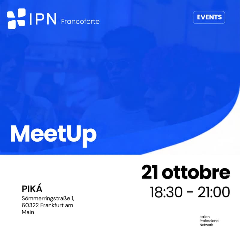 Cover Image for IPN Francoforte MeetUp