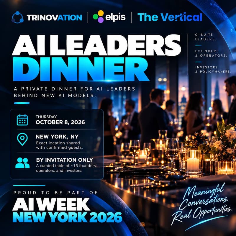 Cover Image for The AI Founder Playbook, Rewritten - #AIWeekNY #Dinner