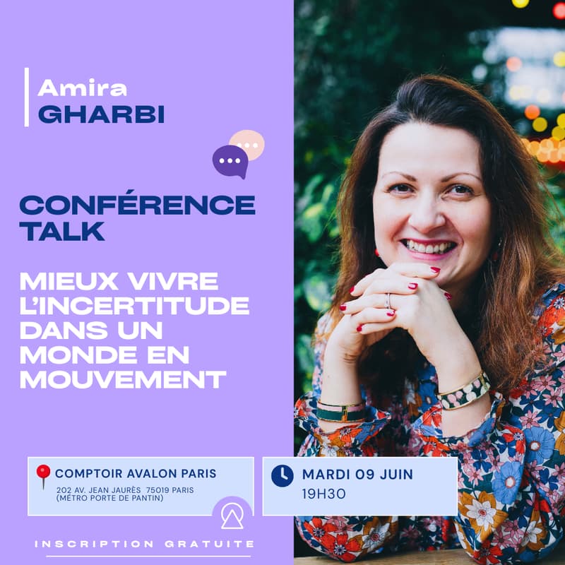 Cover Image for Conférence - Mieux vivre l'incertitude dans un monde en mouvement