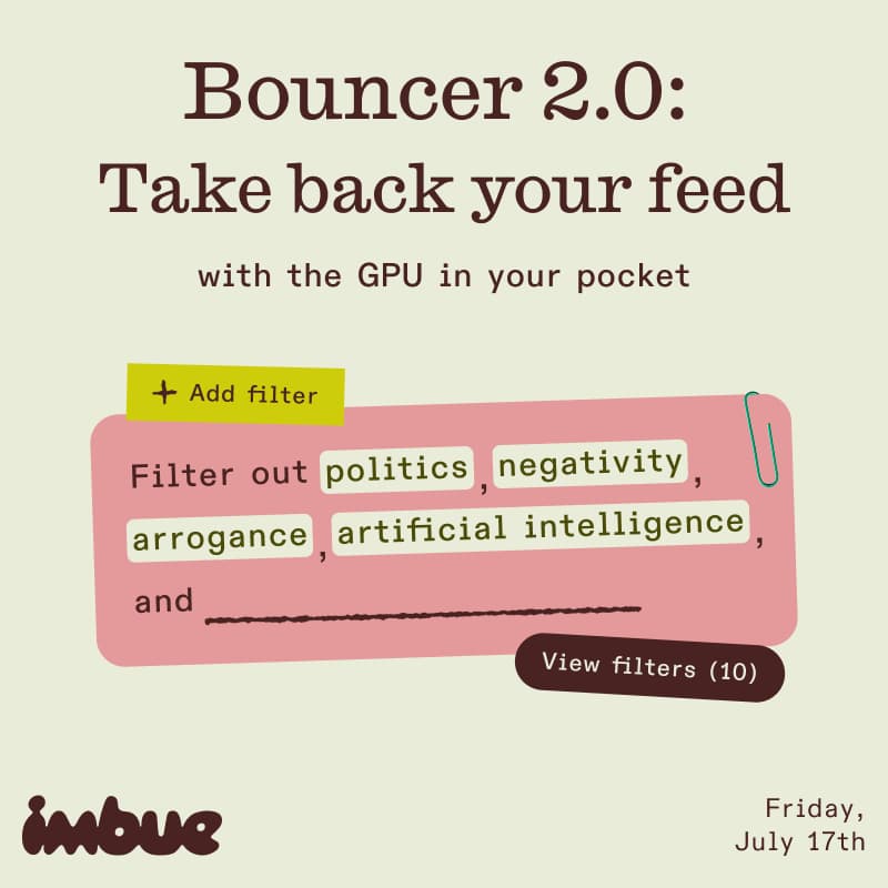 Cover Image for Bouncer 2.0: Take back your feed