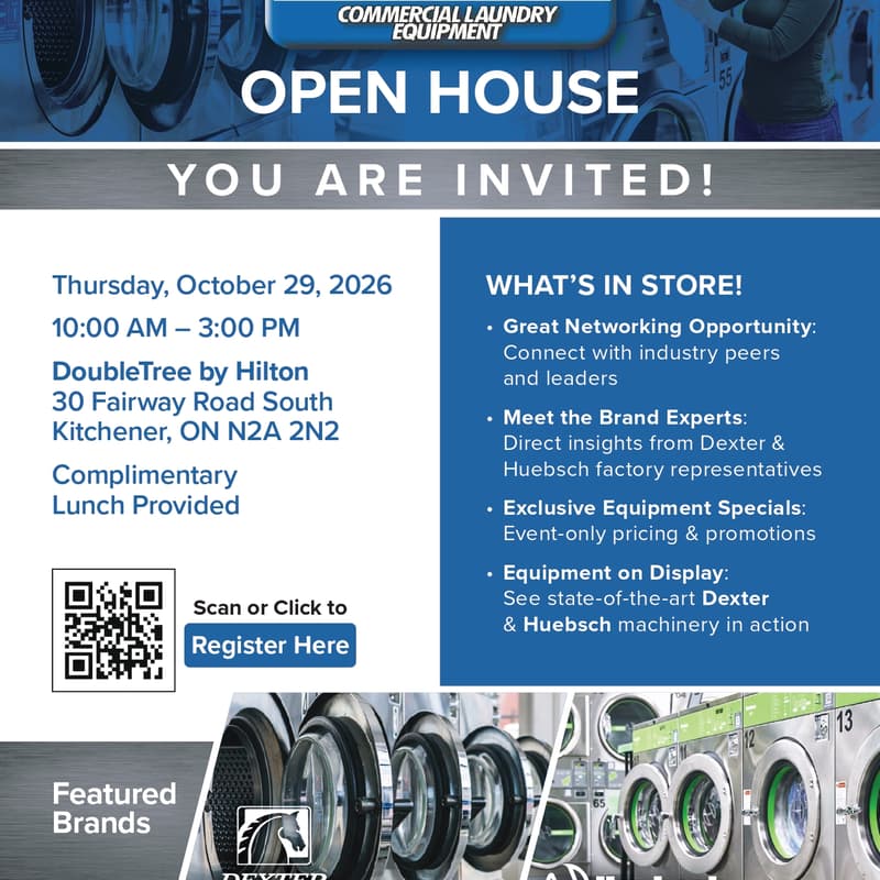 Cover Image for Onward Commercial Laundry Open House
