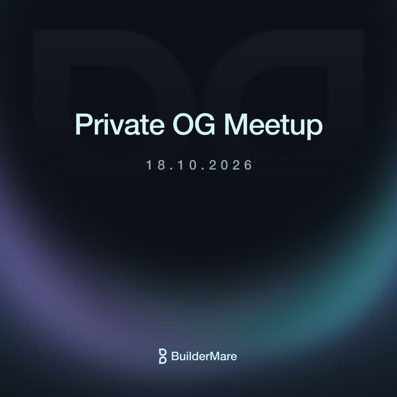 Cover Image for BuilderMare Private OG Meetup