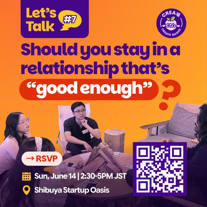 Cover Image for Let's Talk #7: Should You Stay in a Relationship That’s “Good Enough”?