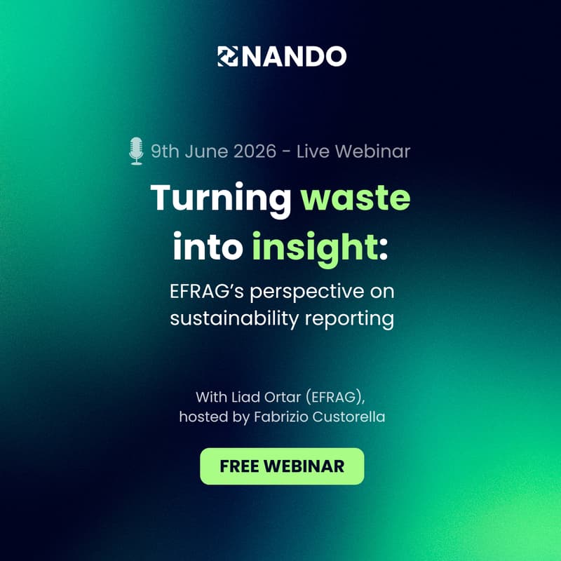 Cover Image for Turning waste into insight: EFRAG’s perspective on sustainability reporting