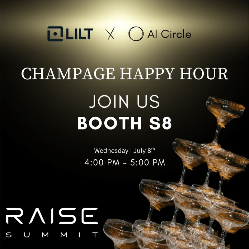 Cover Image for LILT x AI Circle | Champagne Happy Hour at Booth S8