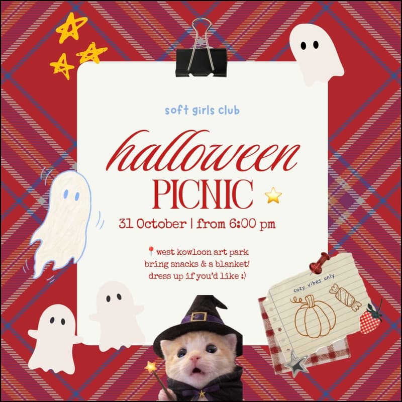 Cover Image for COZY HALLOWEEN PICNIC | SOFT GIRLS CLUB