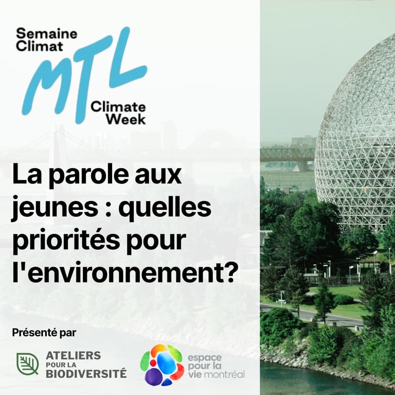 Cover Image for La parole aux jeunes : quelles priorités pour l'environnement?